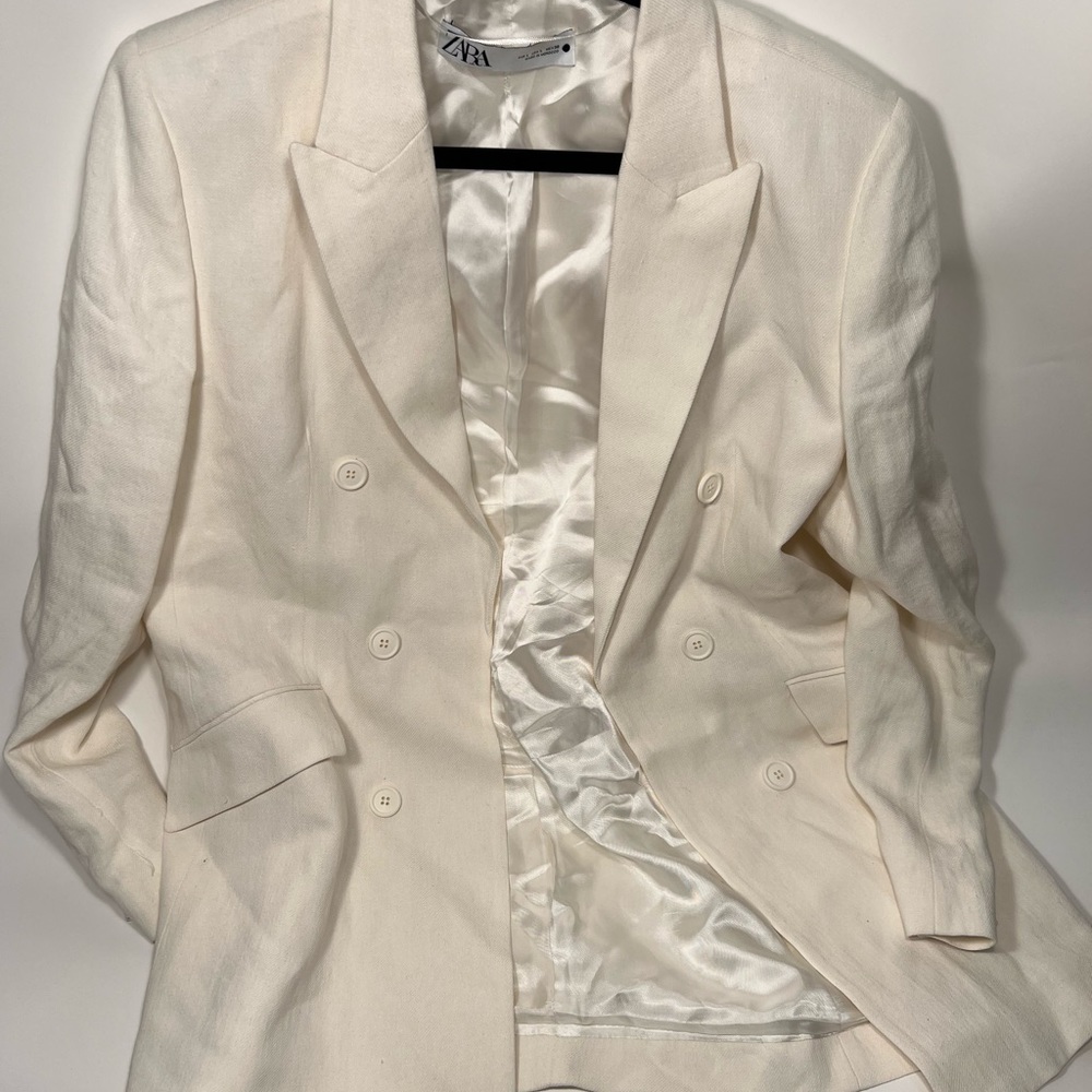 ZARA Ivory Blazer